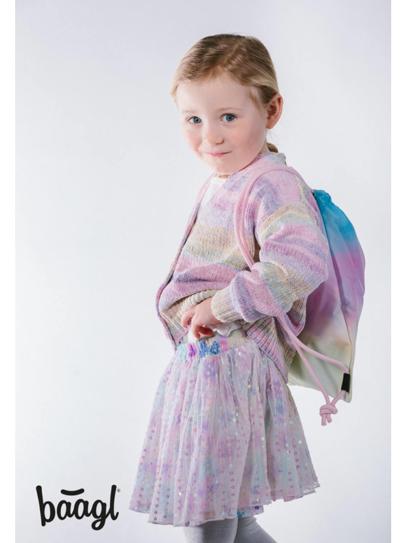 BAAGL  BAAGL Óvodai zsák Rainbow