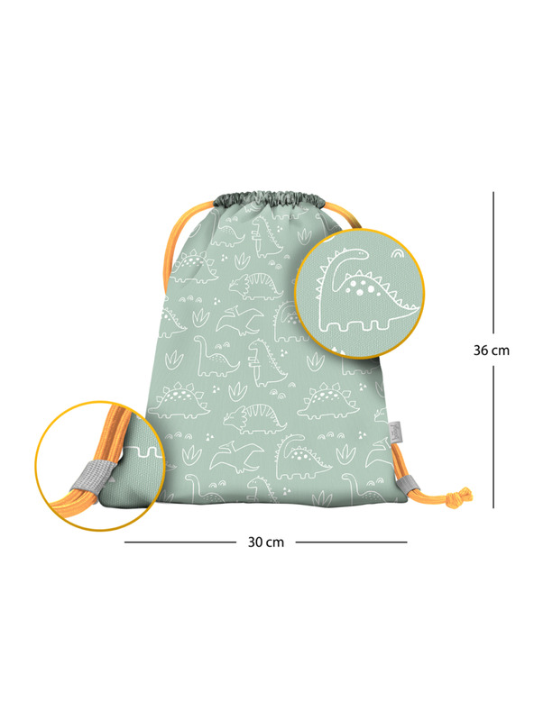 BAAGL  BAAGL Óvodai zsák Dínó