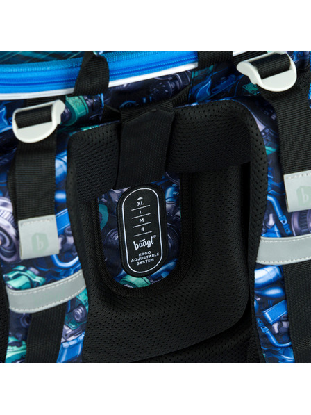 BAAGL  BAAGL Iskolai táska Zippy Versenyautó