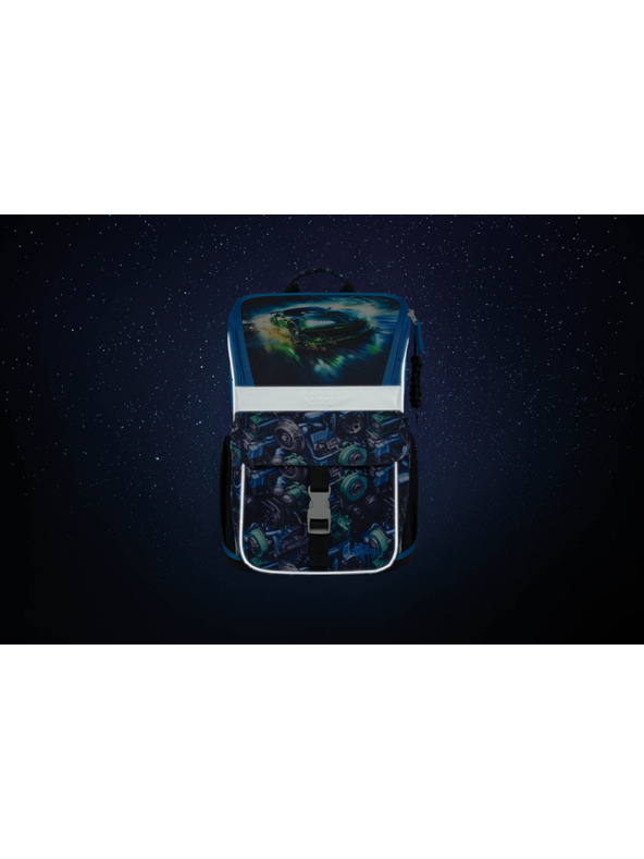 BAAGL  BAAGL Iskolai táska Zippy Versenyautó