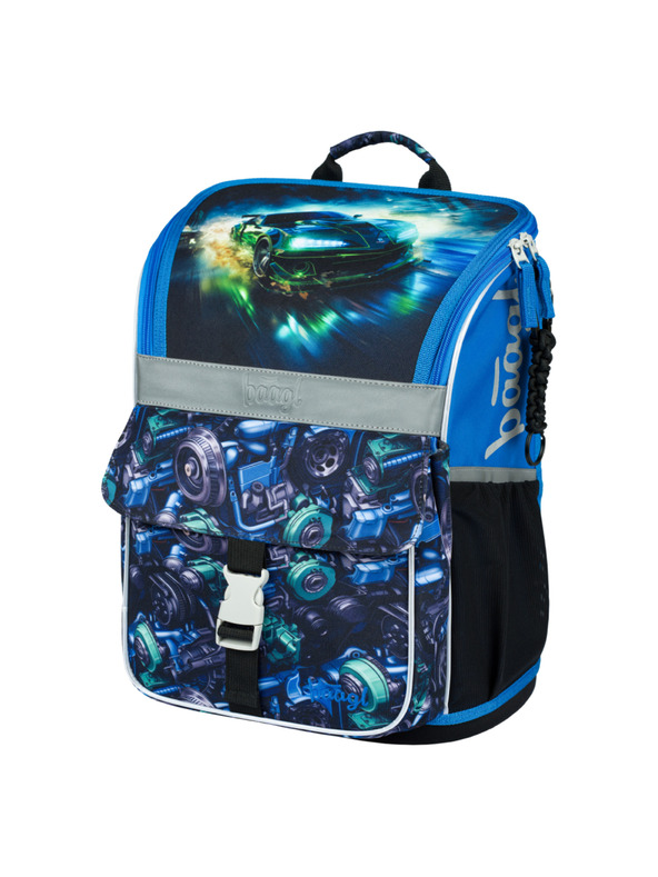 BAAGL  BAAGL Iskolai táska Zippy Versenyautó