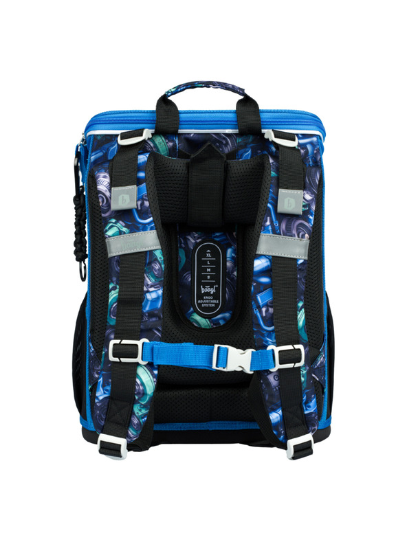 BAAGL  BAAGL Iskolai táska Zippy Versenyautó