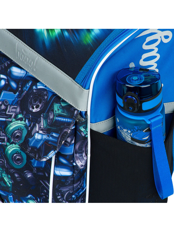 BAAGL  BAAGL Iskolai táska Zippy Versenyautó