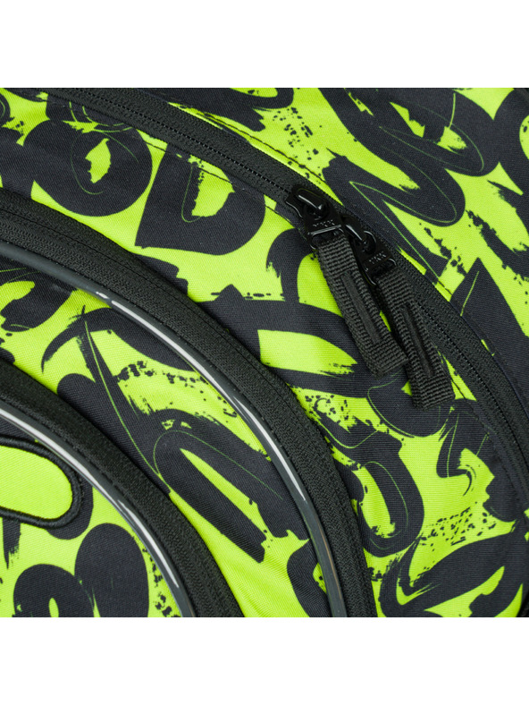 BAAGL  BAAGL 3 SZETT Core Lime: hátizsák, tolltartó, tasak