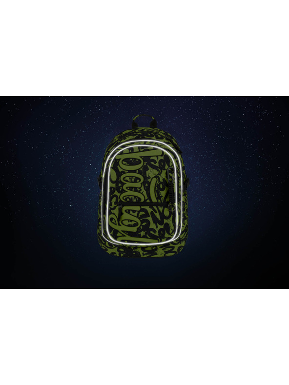 BAAGL  BAAGL 3 SZETT Core Lime: hátizsák, tolltartó, tasak