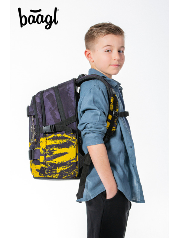 BAAGL  BAAGL Iskolai hátizsák Skate Dune