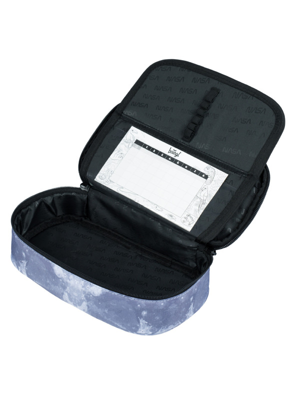 BAAGL  BAAGL 3 SZETT Skate NASA Szürke: hátizsák, tolltartó, tasak