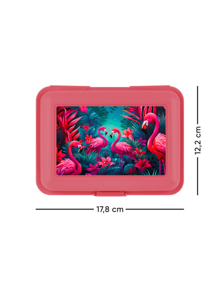 BAAGL  BAAGL Uzsonnás doboz Flamingók