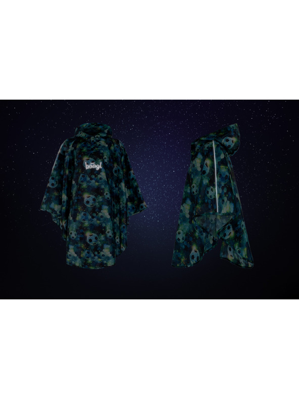 BAAGL  BAAGL Outdoor esőkabát poncsó Futball méret S (110-130 cm)