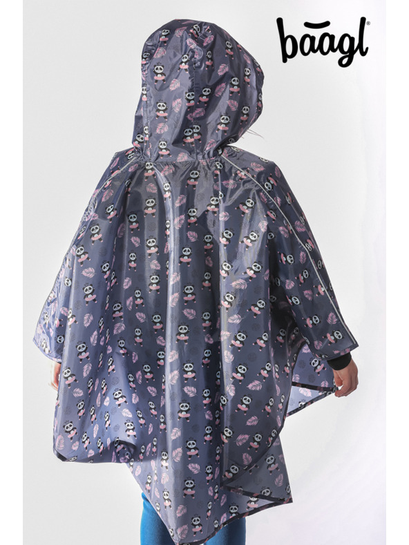 BAAGL  BAAGL Outdoor poncsó esőkabát Panda méret S (110-130 cm)
