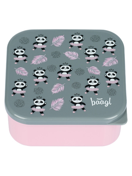 BAAGL  BAAGL Uzsonnás doboz 4 az 1-ben Panda