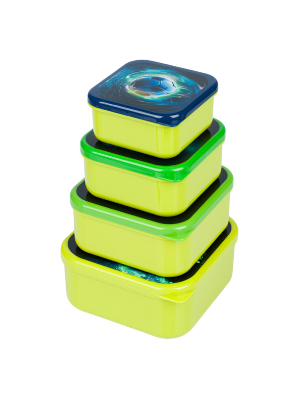 BAAGL  BAAGL 4 az 1-ben Uzsonnás doboz Futball