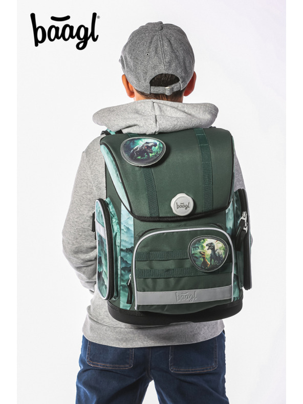 BAAGL  BAAGL Iskolai táska Ergo Dínó
