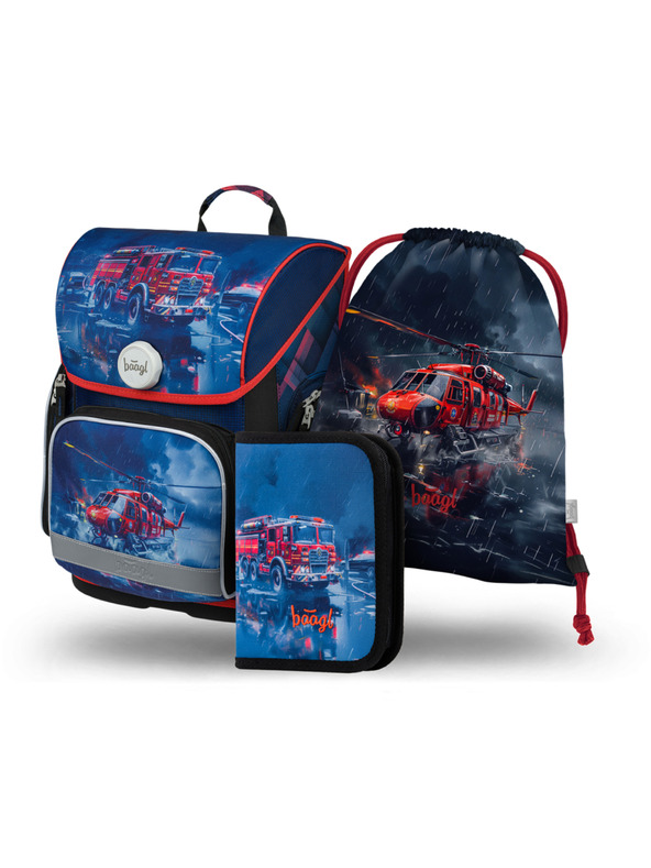 BAAGL  BAAGL 3 SZETT Ergo Mentősök: táska, tolltartó, tasak