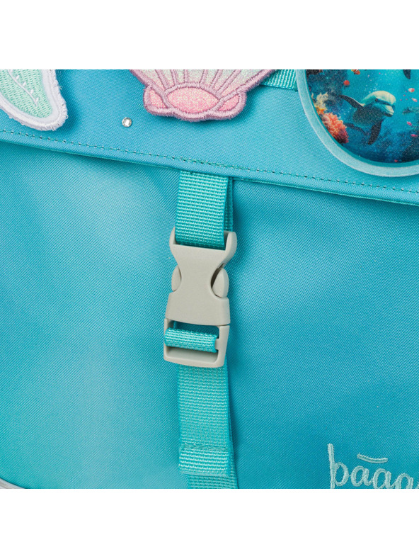 BAAGL  BAAGL Iskolai hátizsák Zippy Delfin