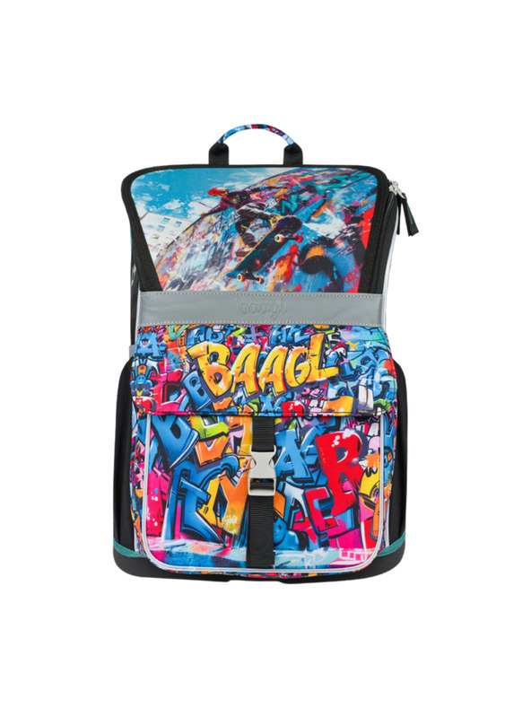 BAAGL  BAAGL Iskolai táska Zippy Gördeszkatelep