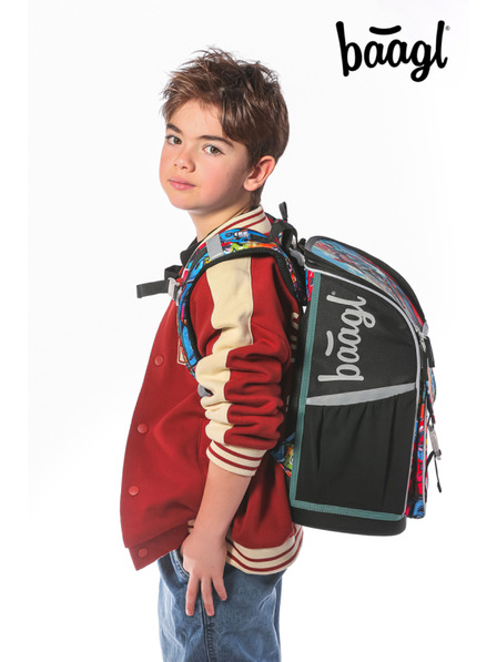 BAAGL  BAAGL Iskolai táska Zippy Gördeszkatelep