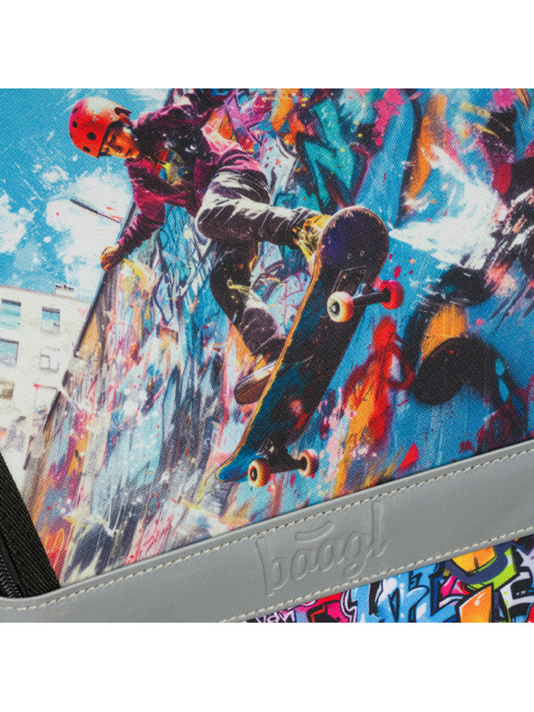 BAAGL  BAAGL Iskolai táska Zippy Gördeszkatelep