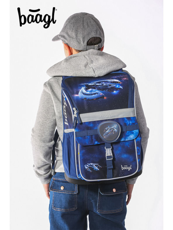 BAAGL  BAAGL 3 SZETT ZippyŰrhajó: táska, tolltartó, tasak