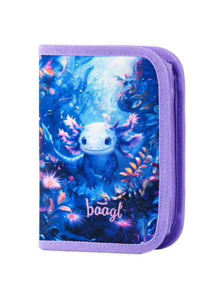 BAAGL  BAAGL Iskolai egyszintes tolltartó Axolotl