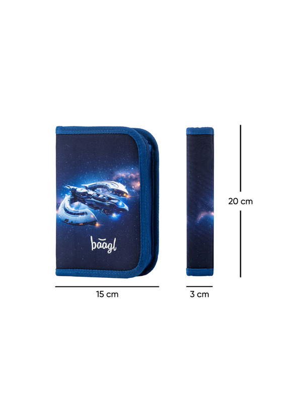 BAAGL  BAAGL Egyemeletes iskolai tolltartóŰrhajó