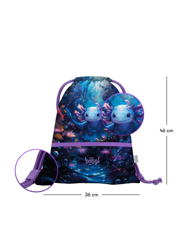 BAAGL  BAAGL Zsák Axolotl