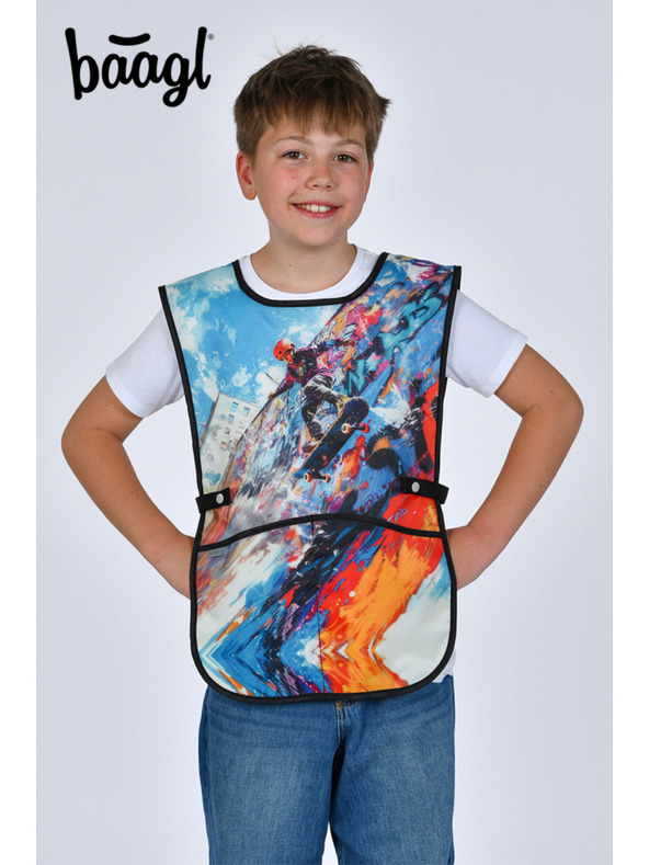 BAAGL  BAAGL Gyerek kötény Gördeszkás pálya