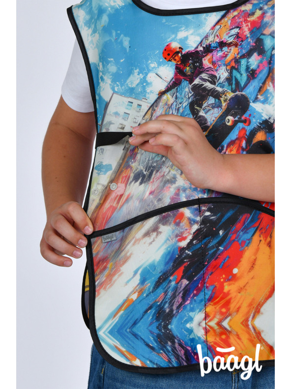 BAAGL  BAAGL Gyerek kötény Gördeszkás pálya