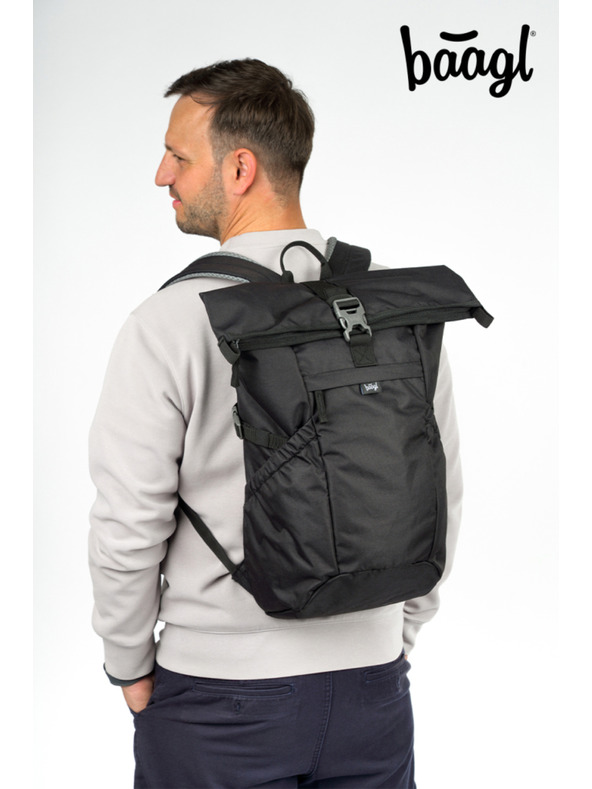 BAAGL  BAAGL Hátizsák Roll Black GRS