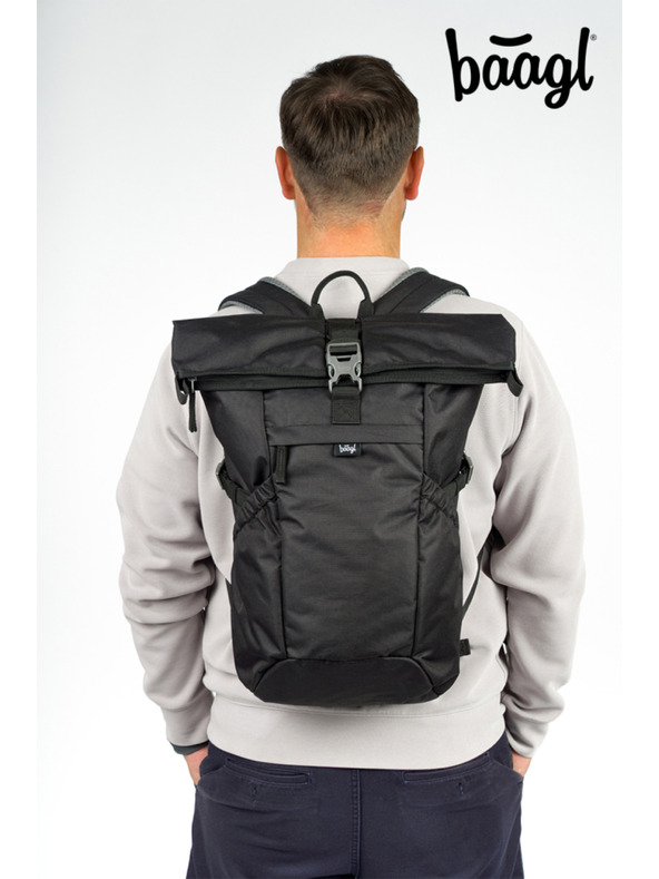 BAAGL  BAAGL Hátizsák Roll Black GRS