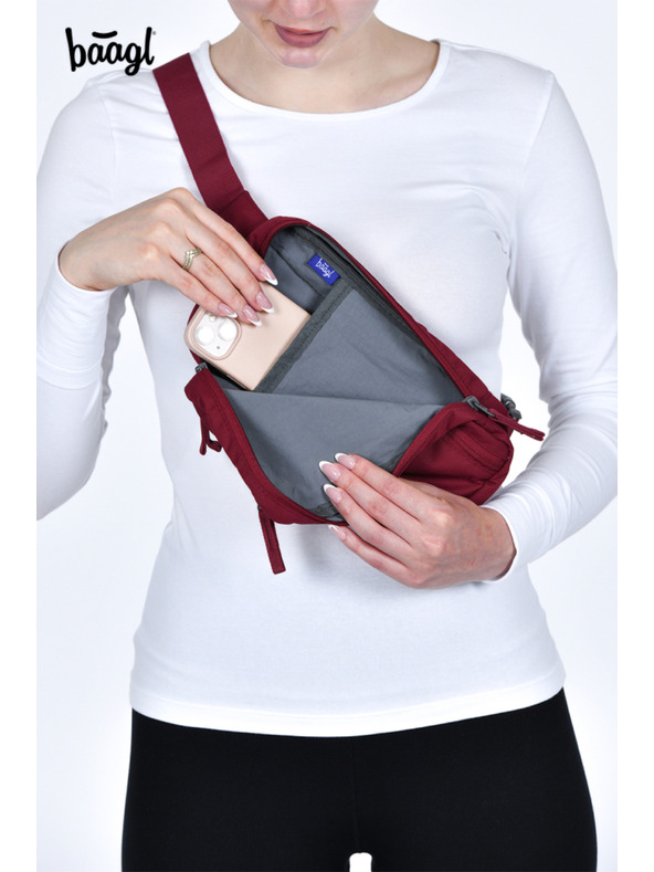 BAAGL  BAAGL Övtáska Go Burgundy GRS