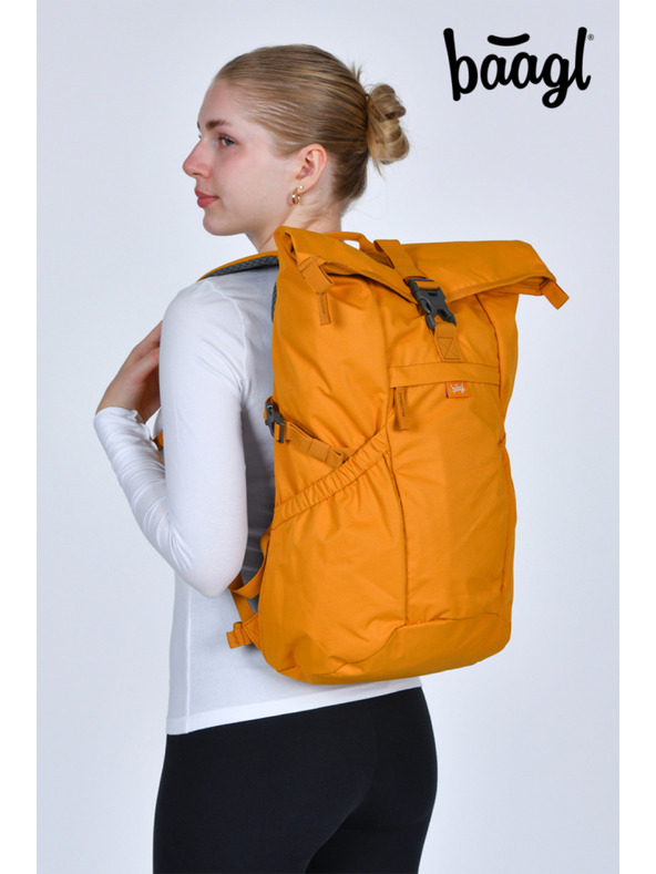BAAGL  BAAGL Hátizsák Roll Sárga GRS