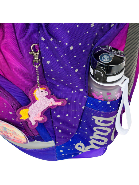 BAAGL  BAAGL Iskolai hátizsák Airy Lovak szívvel