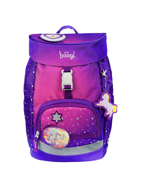 BAAGL  BAAGL 3 SZETT AIRY Lovak szíve: hátizsák, tolltartó, zsák