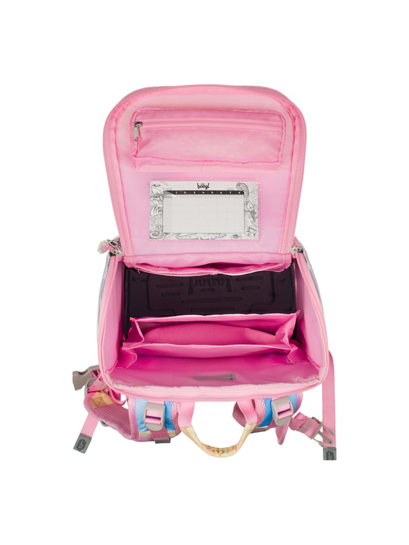 BAAGL  BAAGL Iskolai hátizsák Zippy plus Szivárvány Unikornis