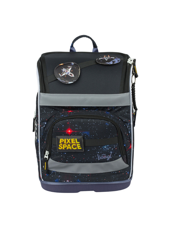 BAAGL  BAAGL Iskolai táska Zippy plus Pixel Space