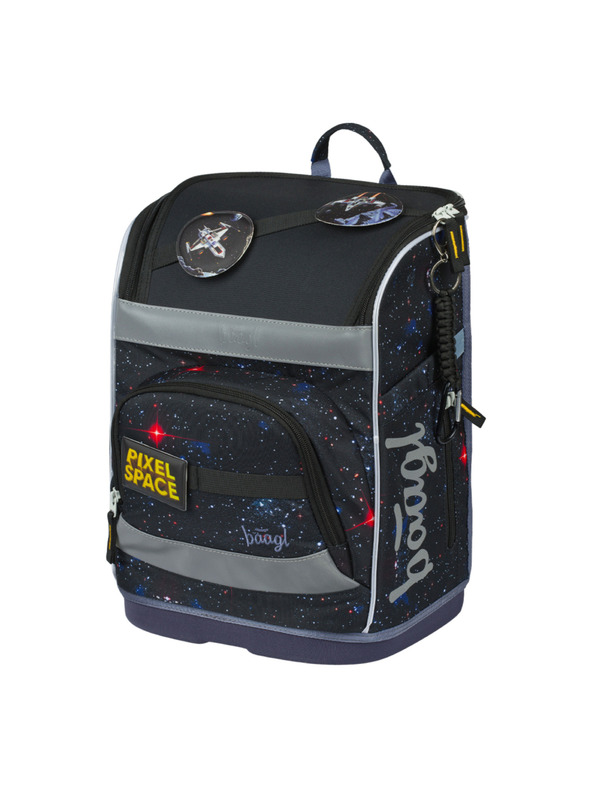 BAAGL  BAAGL Iskolai táska Zippy plus Pixel Space