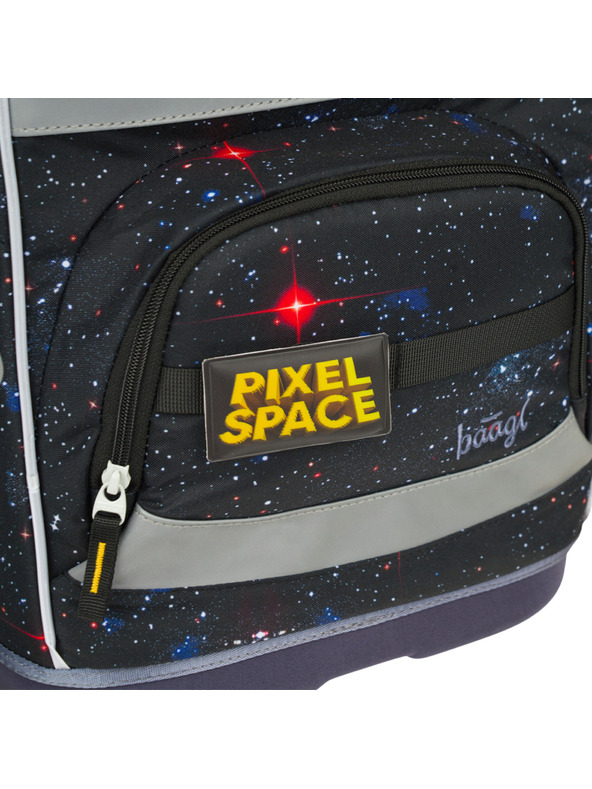 BAAGL  BAAGL Iskolai táska Zippy plus Pixel Space