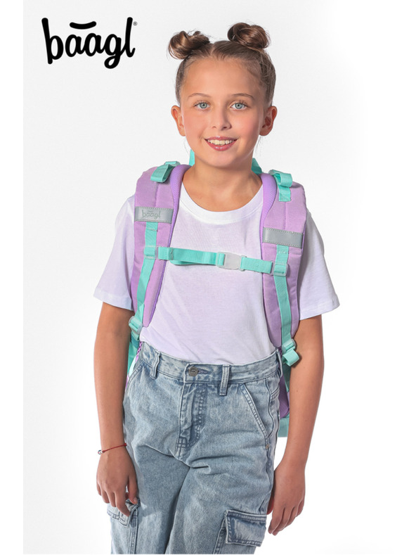 BAAGL  BAAGL Iskolai hátizsák Cubic Sweet