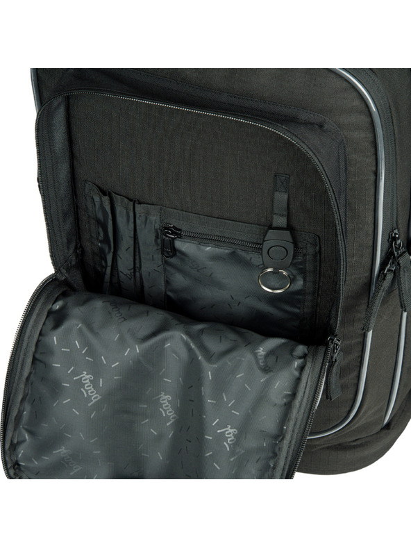 BAAGL  BAAGL Iskolai hátizsák Cubic Uni Fekete