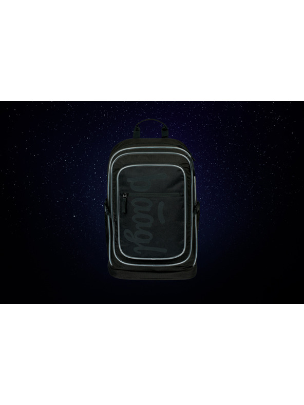 BAAGL  BAAGL SZETT 3 Cubic Uni fekete: hátizsák, tolltartó, zsák