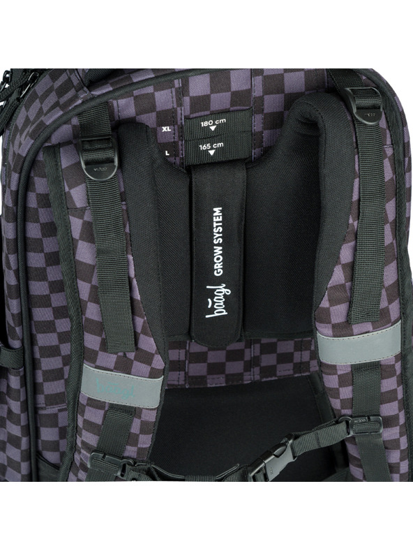 BAAGL  BAAGL Iskolai hátizsák Skate max SKA szürke