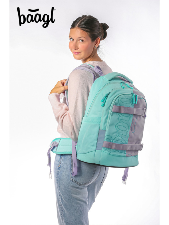 BAAGL  BAAGL Iskolai hátizsák Skate max Édes