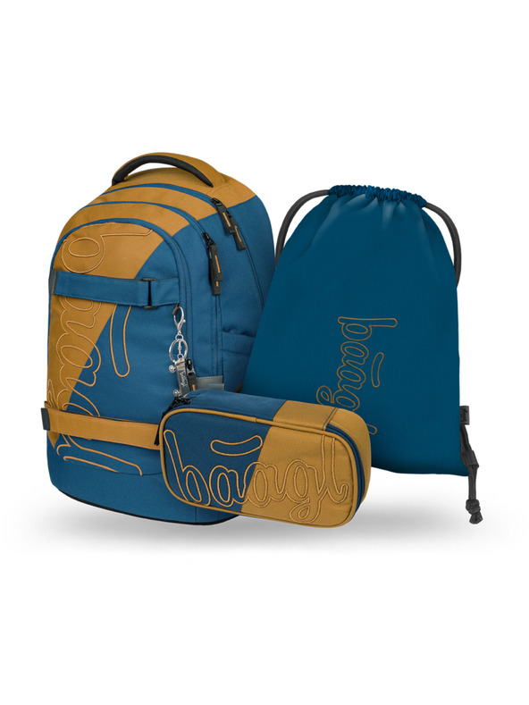 BAAGL  BAAGL SET 3 Skate max Duo: hátizsák, tolltartó, zsák