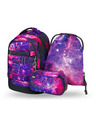 BAAGL  BAAGL 3 SZETT Skate max Galaxis: hátizsák, tolltartó, zsák