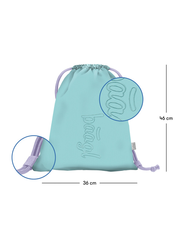 BAAGL  BAAGL SZETT 3 Skate max Édes: hátizsák, tolltartó, zsák