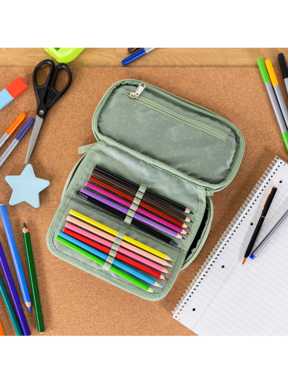 BAAGL  BAAGL Iskolai tolltartó etui Skate Mentol