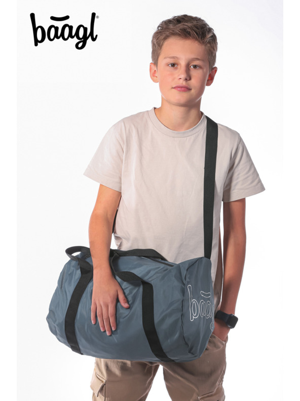 BAAGL  BAAGL SET 3 Skate Dust Blue: hátizsák, tolltartó, sporttáska
