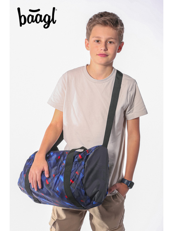 BAAGL  BAAGL SET 3 Skate Indigo: hátizsák, tolltartó, sporttáska