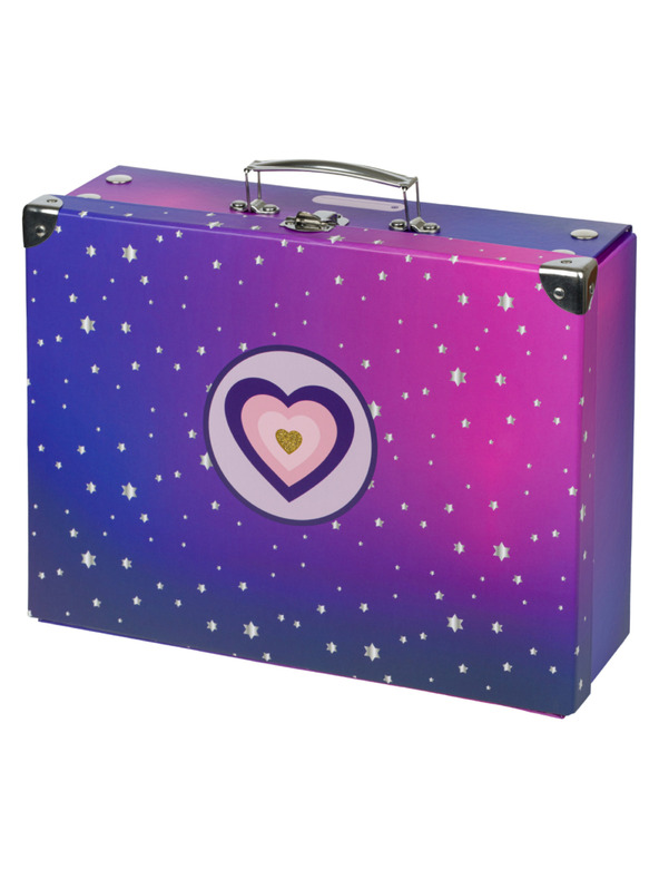 BAAGL  BAAGL Összehajtható iskolai táska Lovak Szív szerelvényekkel